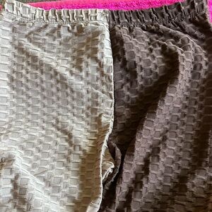 Two tone leggings , lightly worn